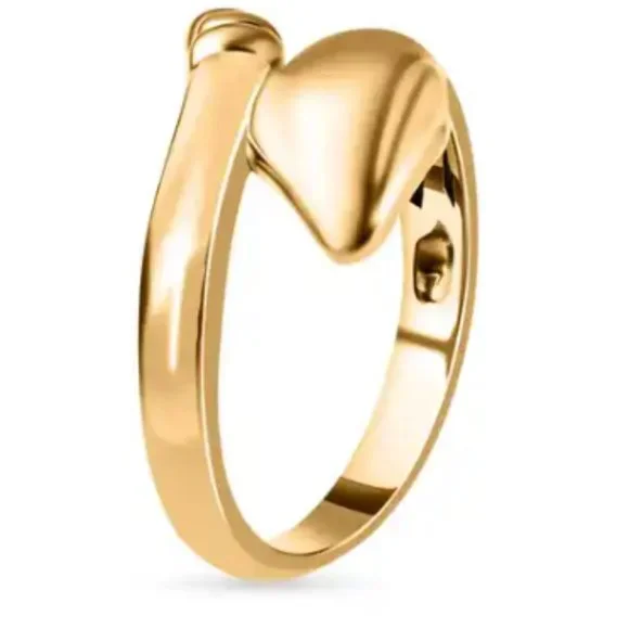 Snake Ring in VYG Over Sterling Silver 3.50 Grams - Picture 2 of 2